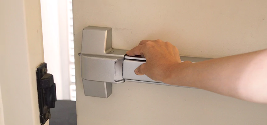 Roller Gate Panic Bar Installation in La Palma, California